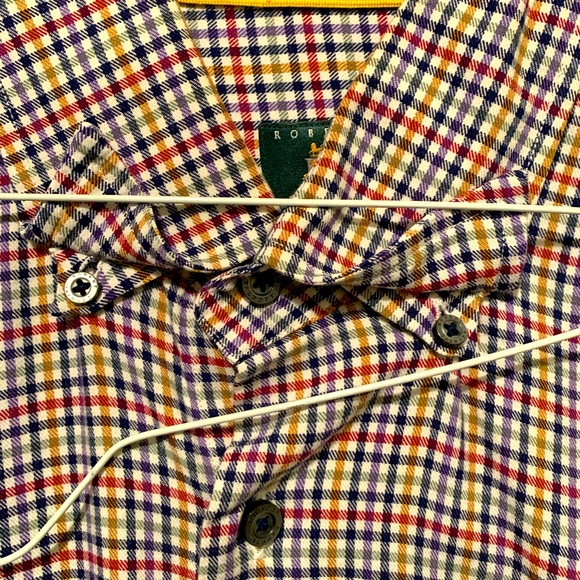 Robert Talbott Multi-Check Sport Shirt - Picture 3 of 7